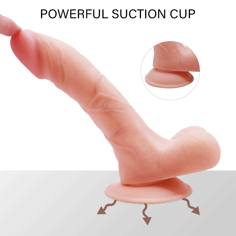 Liquid Silicone Realistic Huge Dildo Cock Suction Cup Women Sex Toys