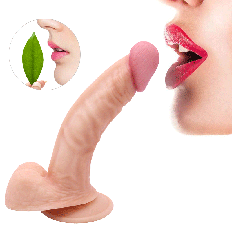 Flesh Silicone Realistic Huge Dildo Cock Suction Cup Women Sex Toys