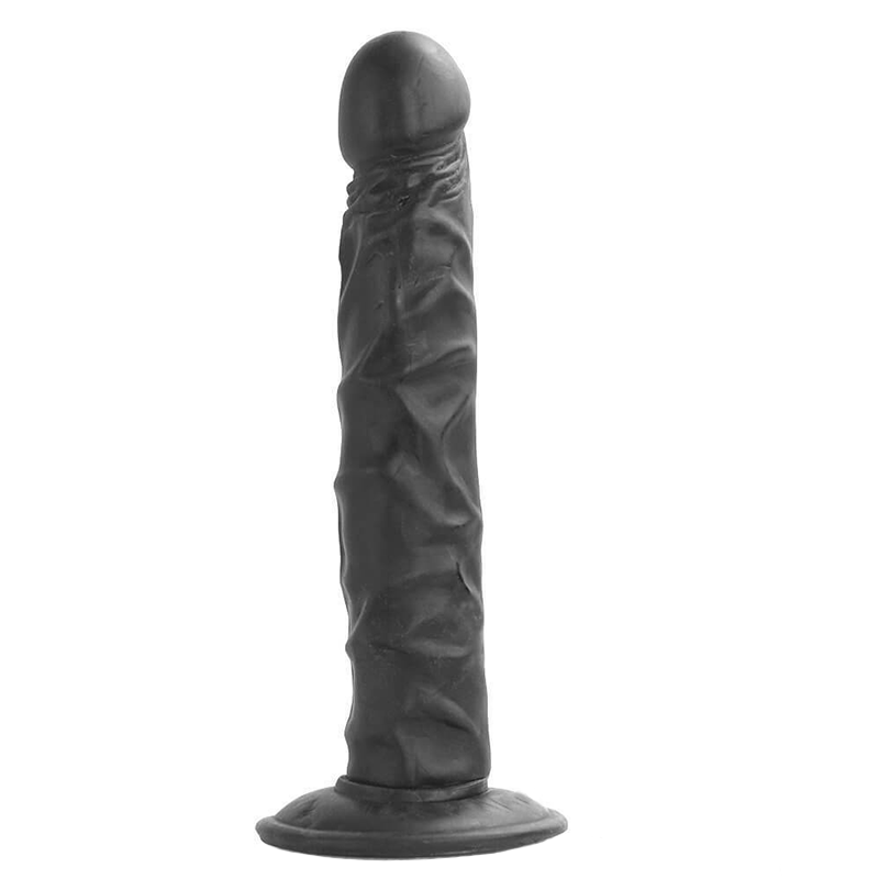 Adult supplies sucker simulation double layer liquid soft silicone dildo female masturbator