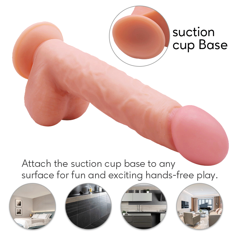 Sexy Huge Dildo Female Masturbator PVC Suction Cup Dildos