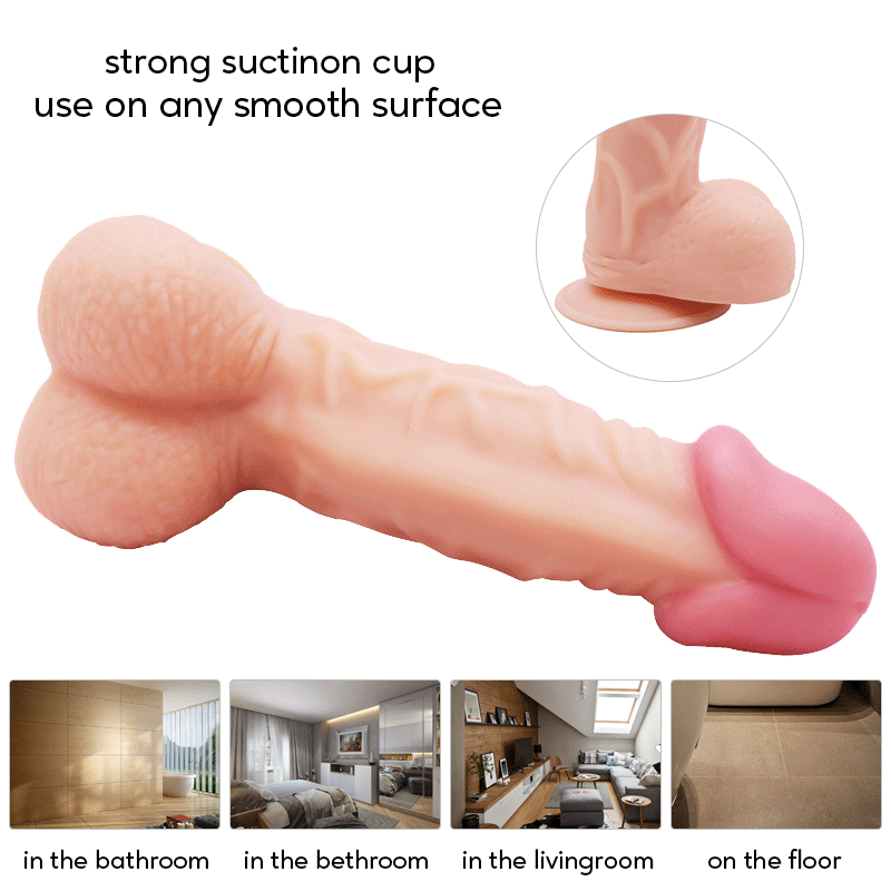 Hot Selling Sex Male Huge dildo Real Skin Feeling PVC Big Dildo for Women