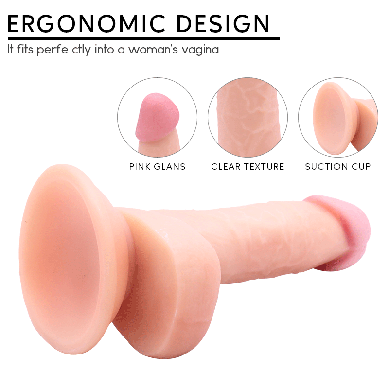 Full Waterproof Portable Female Masturbation Simulation Dildo