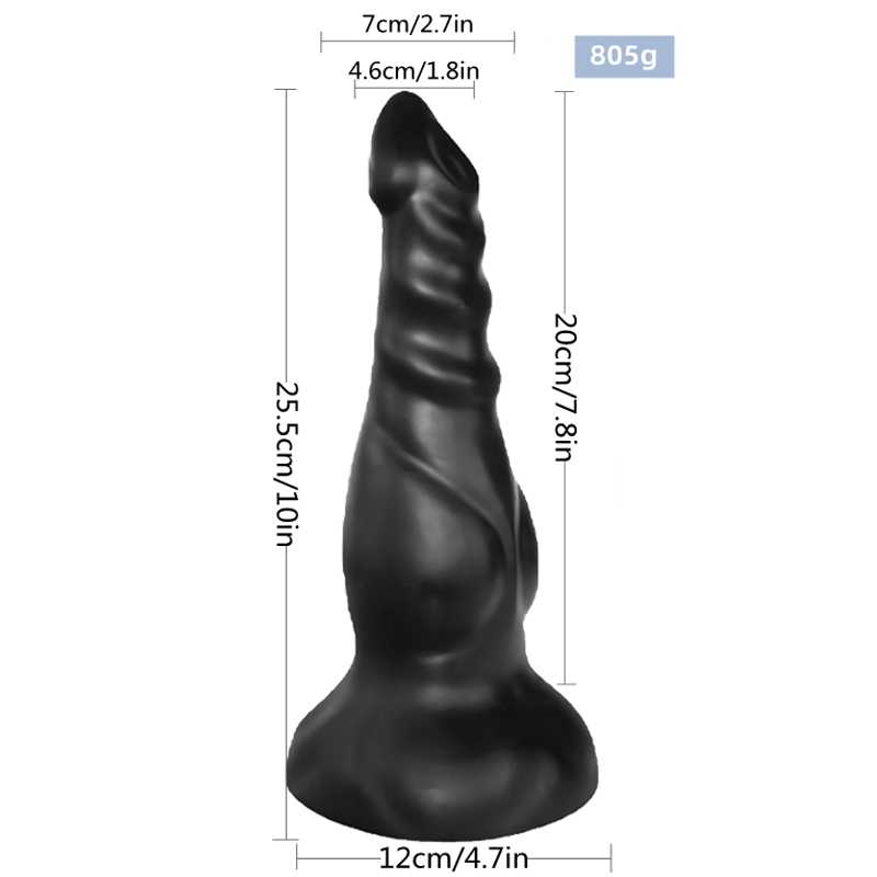 Wholesale soft Silicone anal plug Animal Dog Knot Dildo Butt Plug with strong Suction Cup Masturbation Sex Toys for Women men