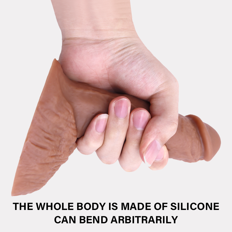 Premium Single-Layer Liquid Silicone Dildo β 6.7" Soft & Comfortable