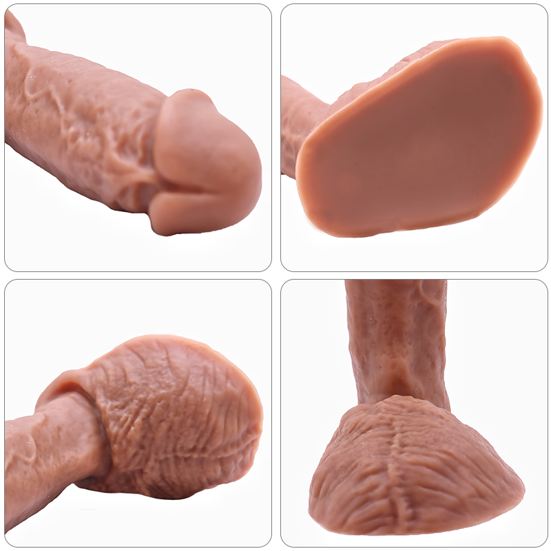 Premium Single-Layer Liquid Silicone Dildo β 6.7" Soft & Comfortable