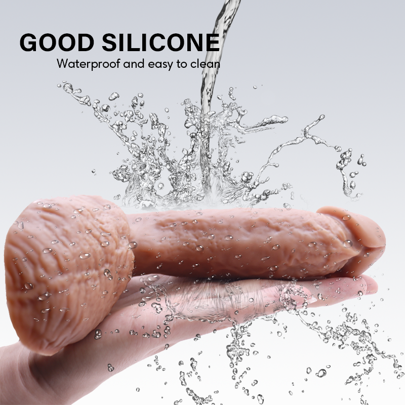 Premium Single-Layer Liquid Silicone Dildo β 6.7" Soft & Comfortable