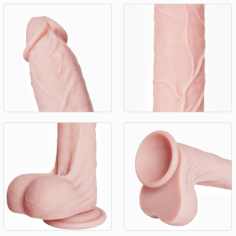Single-Layer Liquid Silicone Dildo – 8.54" Total Length | Soft & Comfortable