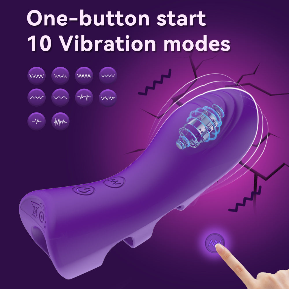 Electric Sex Toy Mini Finger Vibrator With Double Motors Clitoris G Spot Massager Egg Vibrator Toys For Women