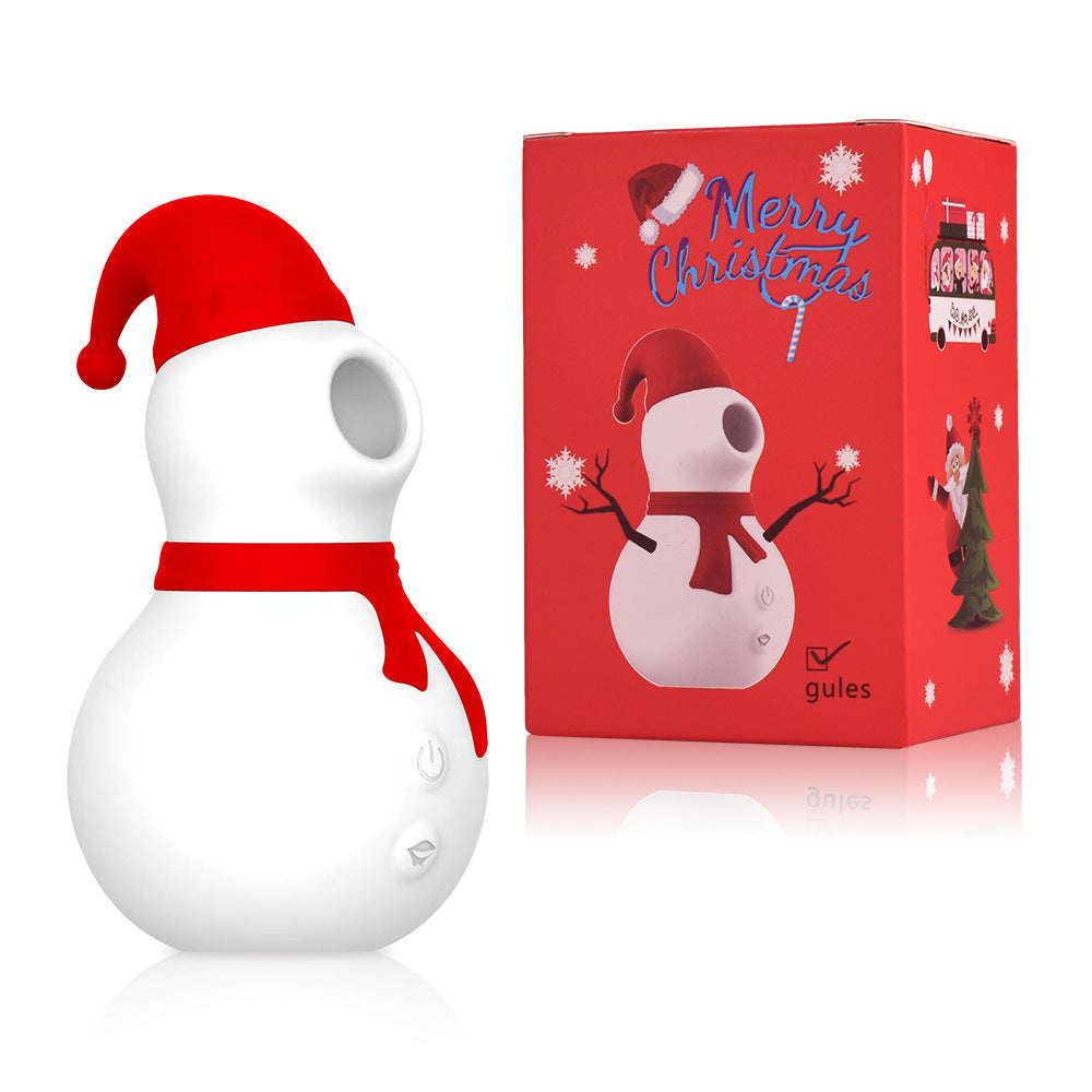 Christmas Santa Hat Snowman G Spot Orgasm Clitoral Breast nipple stimulate massager vibrators bra sucking vibrator for women
