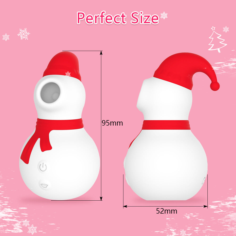 Christmas Santa Hat Snowman G Spot Orgasm Clitoral Breast nipple stimulate massager vibrators bra sucking vibrator for women
