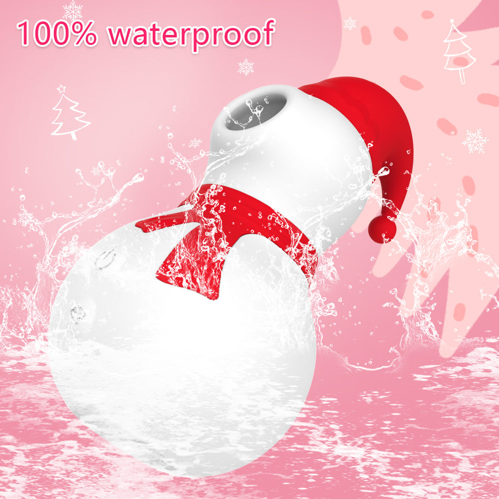 Christmas Santa Hat Snowman G Spot Orgasm Clitoral Breast nipple stimulate massager vibrators bra sucking vibrator for women
