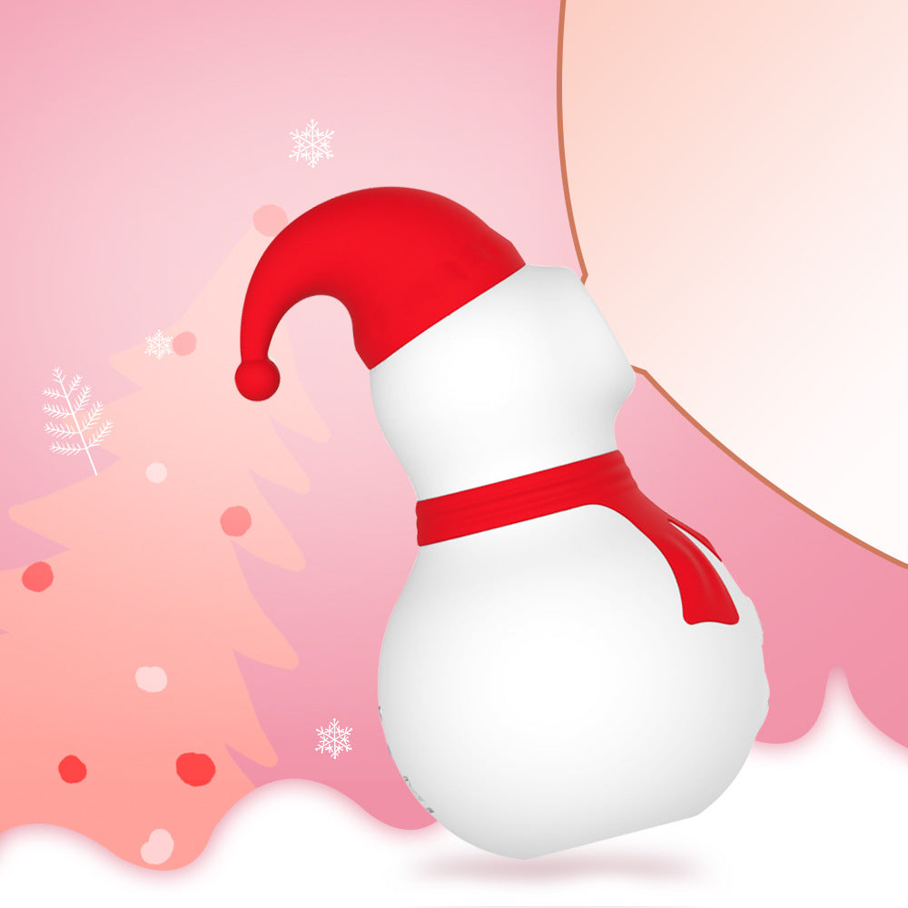 Christmas Santa Hat Snowman G Spot Orgasm Clitoral Breast nipple stimulate massager vibrators bra sucking vibrator for women