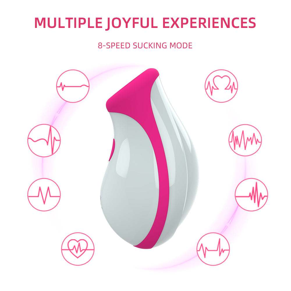 Hot Selling Clitoral Sucking Vibrator Waterproof Rechargeable Quiet Clitoris Nipple Suction Stimulator Masturbator For Women Sex