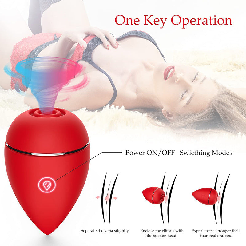 Sex Toys 10 SpeedG Spot Beauty Egg Shape Vibrator Breast Nipple Clitoral Sucking Clit Stimulator Vibrator Sex Toys for Women