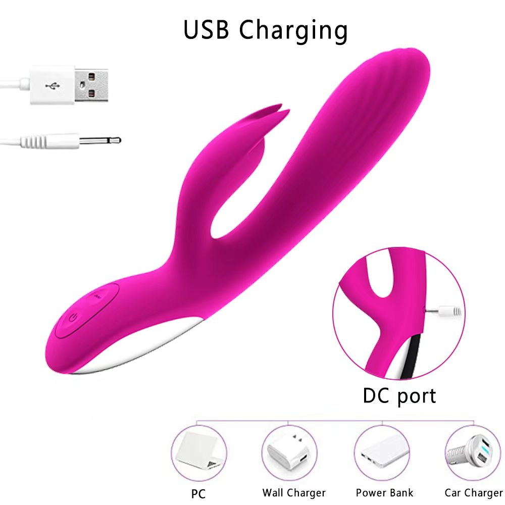 Adult sex toys soft waterproof female long big black rabbit vibrator dildo female masturbation sextoy