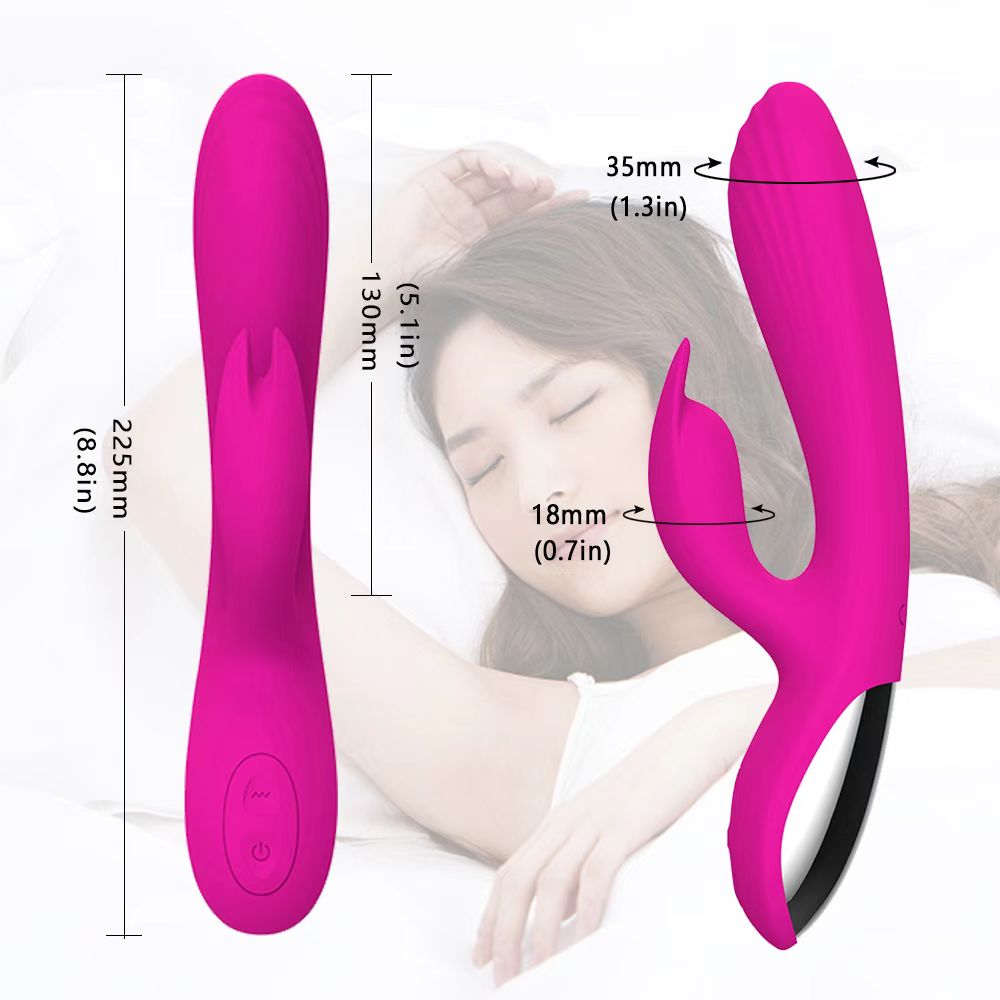 Adult sex toys soft waterproof female long big black rabbit vibrator dildo female masturbation sextoy
