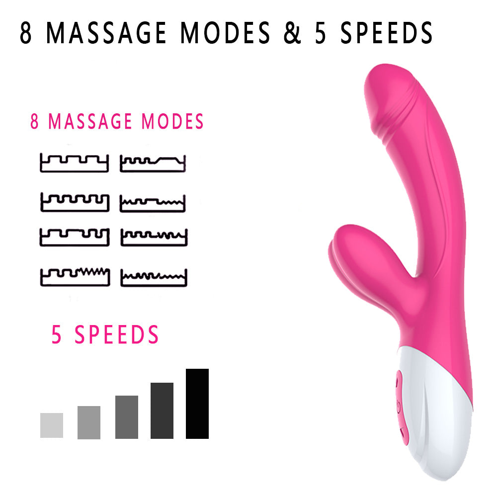 Heating waterproof rabbit vibrator G-spot clitoral stimulator clitoral female vibrator Sex Toys couple masturbation toys Dildo