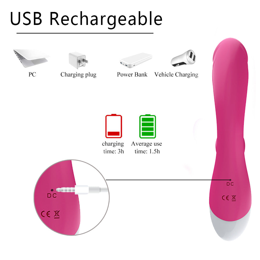 Heating waterproof rabbit vibrator G-spot clitoral stimulator clitoral female vibrator Sex Toys couple masturbation toys Dildo