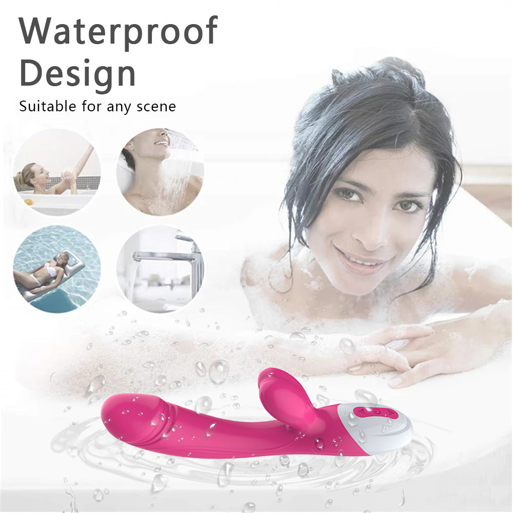 Heating waterproof rabbit vibrator G-spot clitoral stimulator clitoral female vibrator Sex Toys couple masturbation toys Dildo