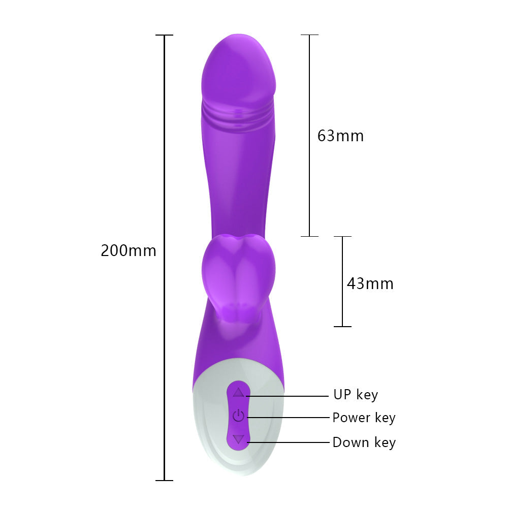 Heating waterproof rabbit vibrator G-spot clitoral stimulator clitoral female vibrator Sex Toys couple masturbation toys Dildo