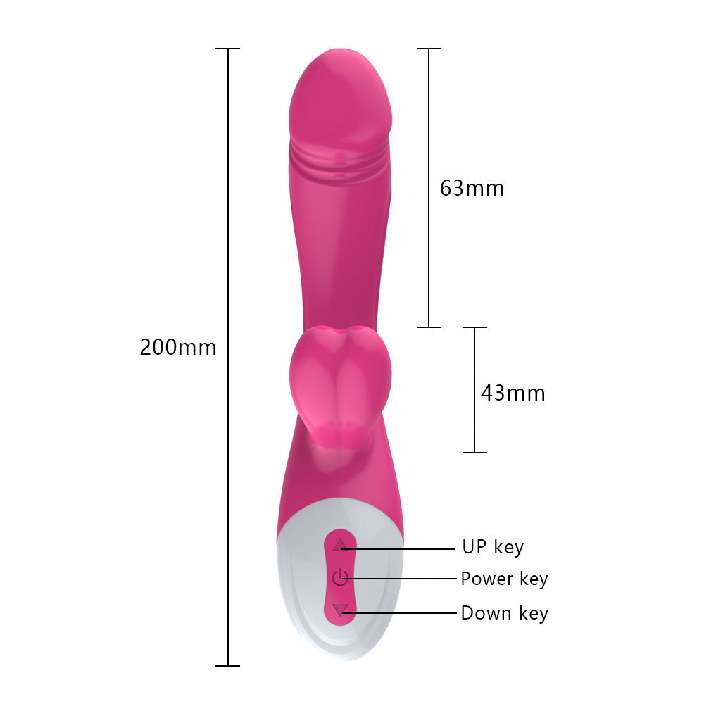 Heating waterproof rabbit vibrator G-spot clitoral stimulator clitoral female vibrator Sex Toys couple masturbation toys Dildo