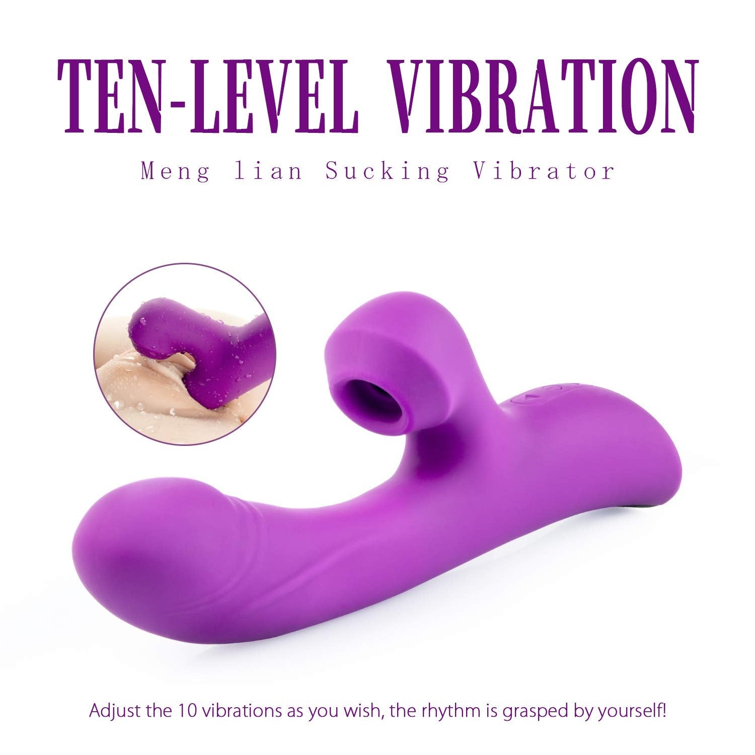Clitoral sucking Dildo vibrator G-spot vibrator Thrusting Sucking Rabbit Massager clitoral stimulator