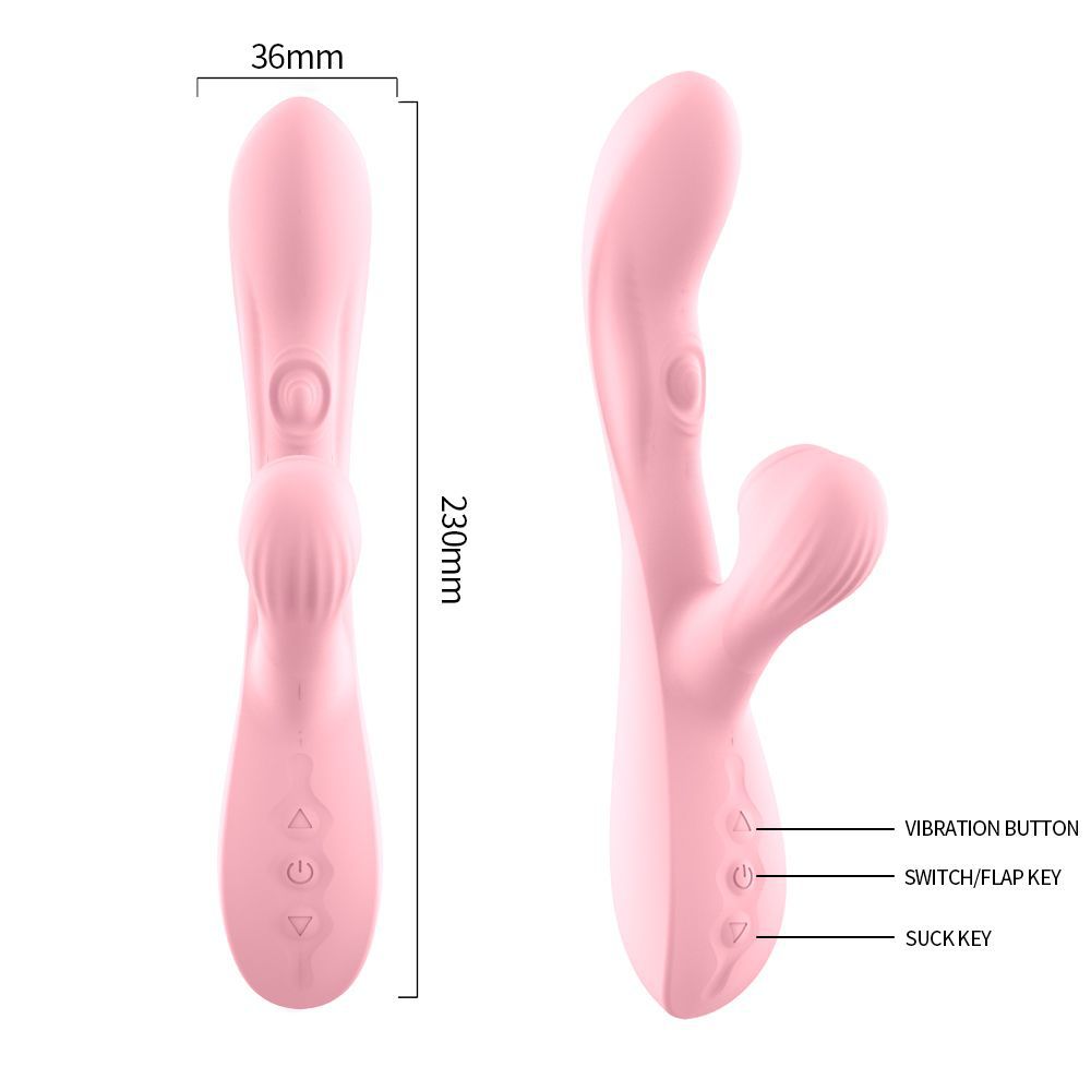 Hot Sale 9 Inch Sucking Vibration Clitoris Stimulation Vibrator USB Rechargeable Orgasm Adult Toy