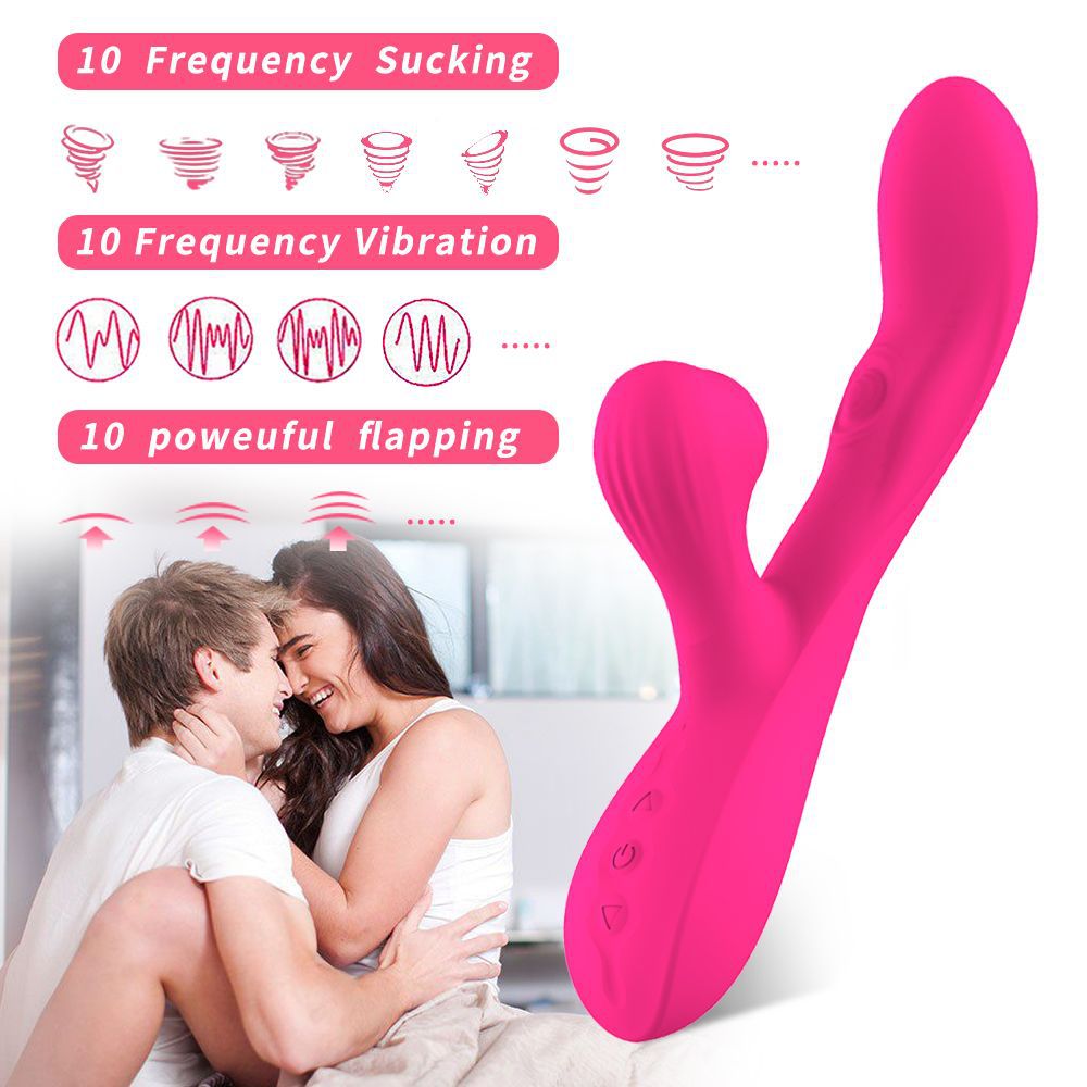 Hot Sale 9 Inch Sucking Vibration Clitoris Stimulation Vibrator USB Rechargeable Orgasm Adult Toy