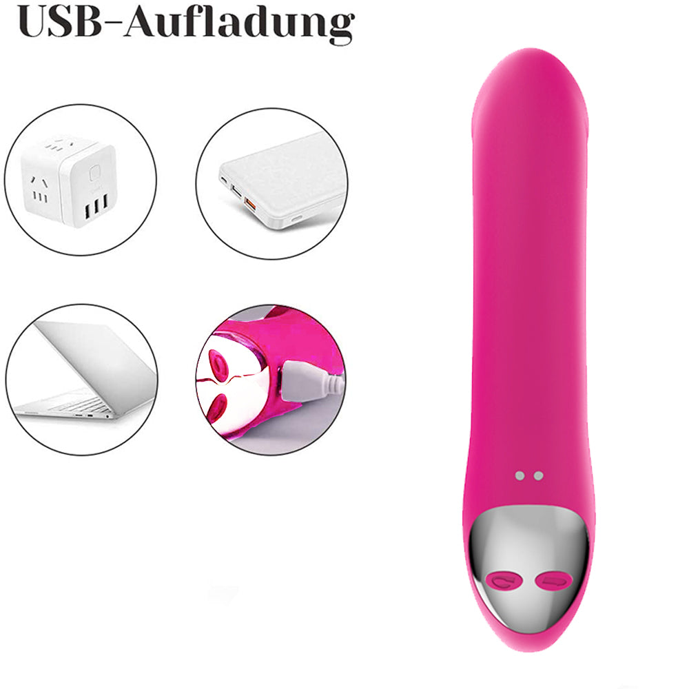 New Rechargeable G spot Vibrator 10 Speed Vibrating & Tapping Bendable Clitoris Dildo Vibrator For Women