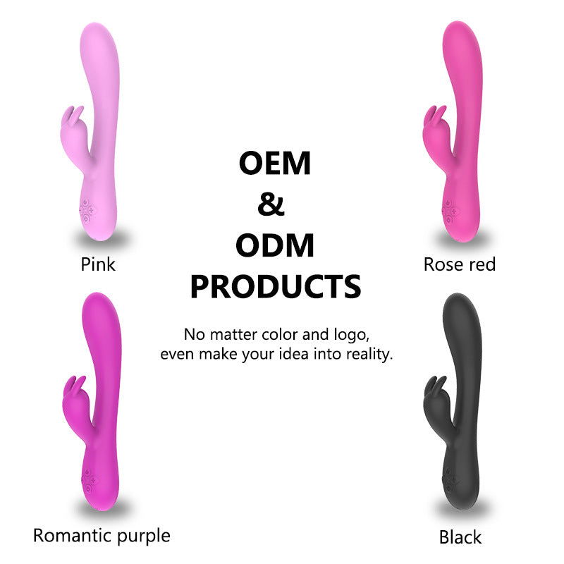 Double Motor 16 Vibrations Female Sex Toys Dildos and Vibrators Adult G Spot Rabbit Vibrator Sex Dido Toy with Heating