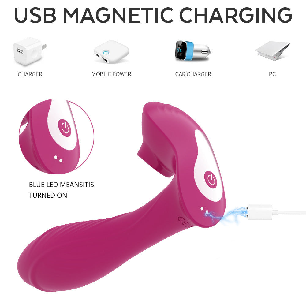 USB 10 frequency sucking vibrator remote control g spot vibrator clitoral stimulator female masturbation machine
