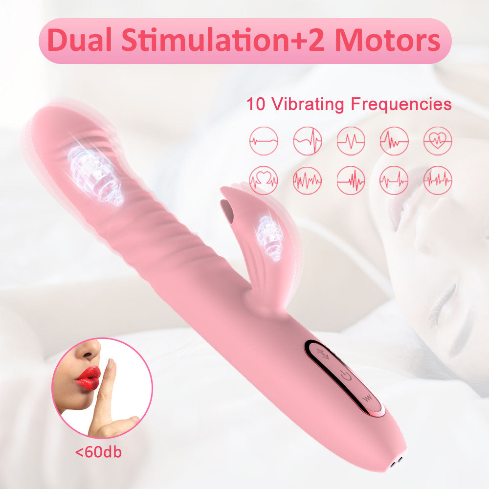 Sex Toy Woman Sex Toy Vibrator Telescopic Heated Dildo Vibrator Rotating Head Dildo Vibrator For Women
