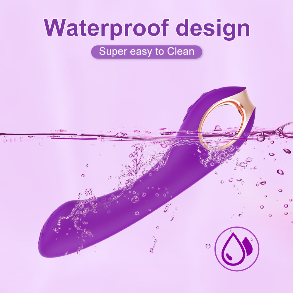 G Spot Vibrating Wand Massager with 9 Vibration Modes Rechargeable G Spot Clitoris Vibrator Massage For Women