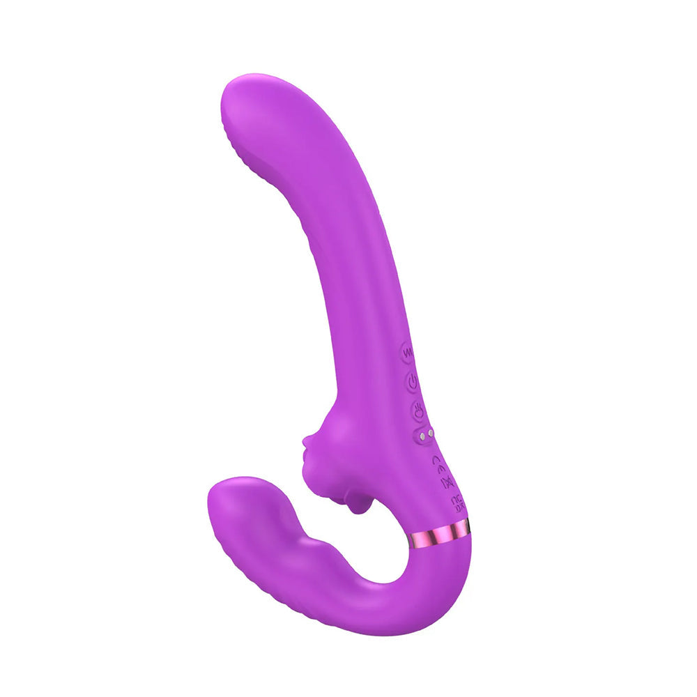 G-Spot Dildo Vibrator Silicone Realistic Double-Ended Dildo Vibrating Butt Plug Adult Anal sex toy rabbit Vibrators