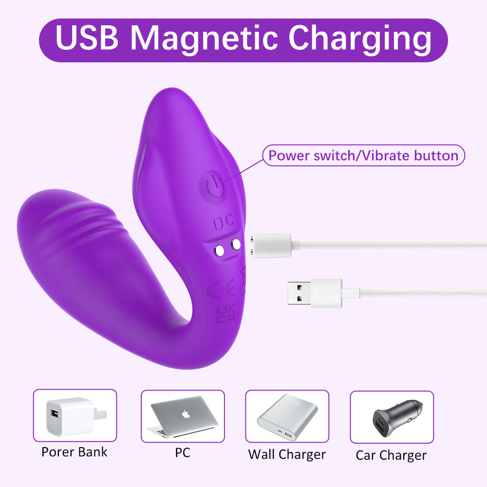 100% Waterproof G Spot Clitoral Vibrator for Women Couples Remote Control Wearable Vibrator Masturbation Anal Dildo Toys