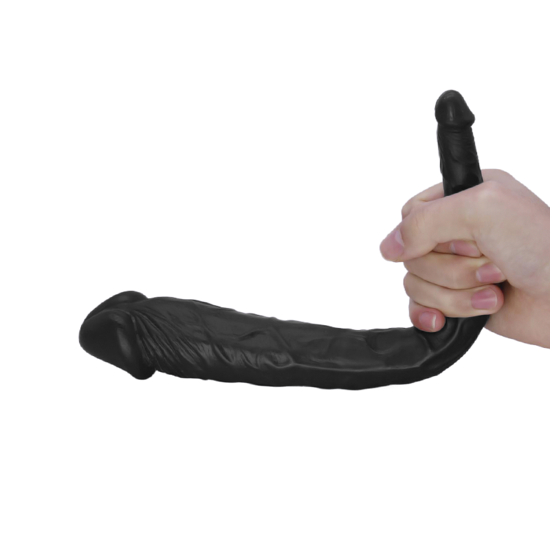 Soft Cover Dildo Double Head for Lesbian Massage Stick Strap Dildos
