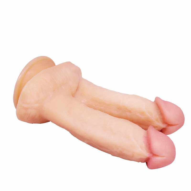 Adult appliancesDouble-headed dildoSucker simulation dildoFemale masturbationBig dildo