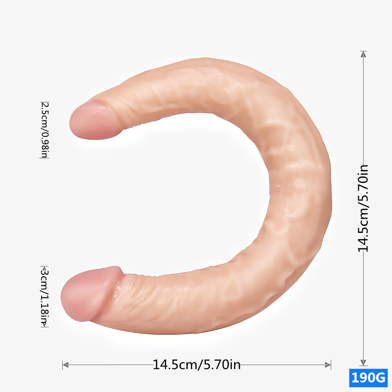 Hot sell Sex Toys Female Lesbian Double Ends Dildos Masturbator Dildo Realistic Dual Heads Dildos For Women
