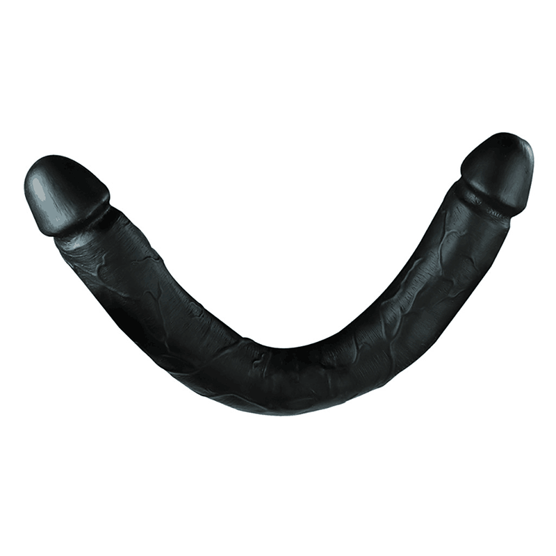 Soft Cover Dildo Double Head for Lesbian Massage Stick Strap Dildos