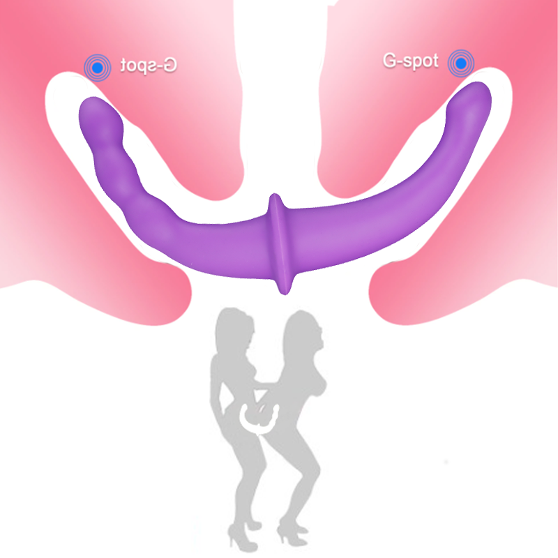 Liquid silica gel Lesbian-Themed Wearable Double-Headed Sex Toy Enhanced Sexual Pleasure for Women Lesbian Dildo Genre