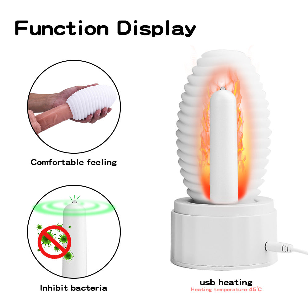 Fully automatic aircraft cup Men's products masturbation device electric masturbation men's sex toys telescopic adult clip sucti