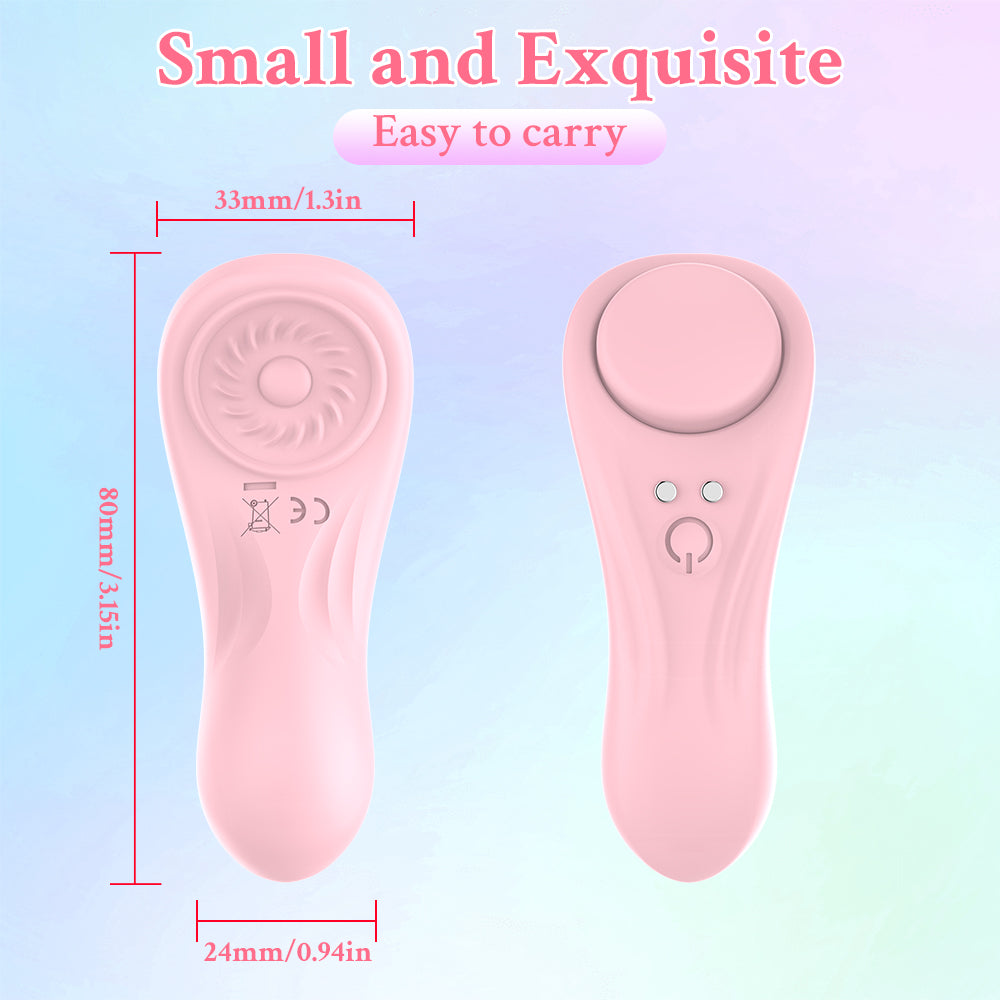 Mini Vibrators for Women Female Sex Toy with Upgraded Magnetic Clip Non-Slip Panty Vibrator for Outdoor Pleasure Sex Games