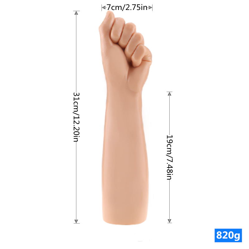 Silicone Hand Dildo Butt Plug Ass Massager Arm Huge Dildo Fisting Anal Sex Toy For Women