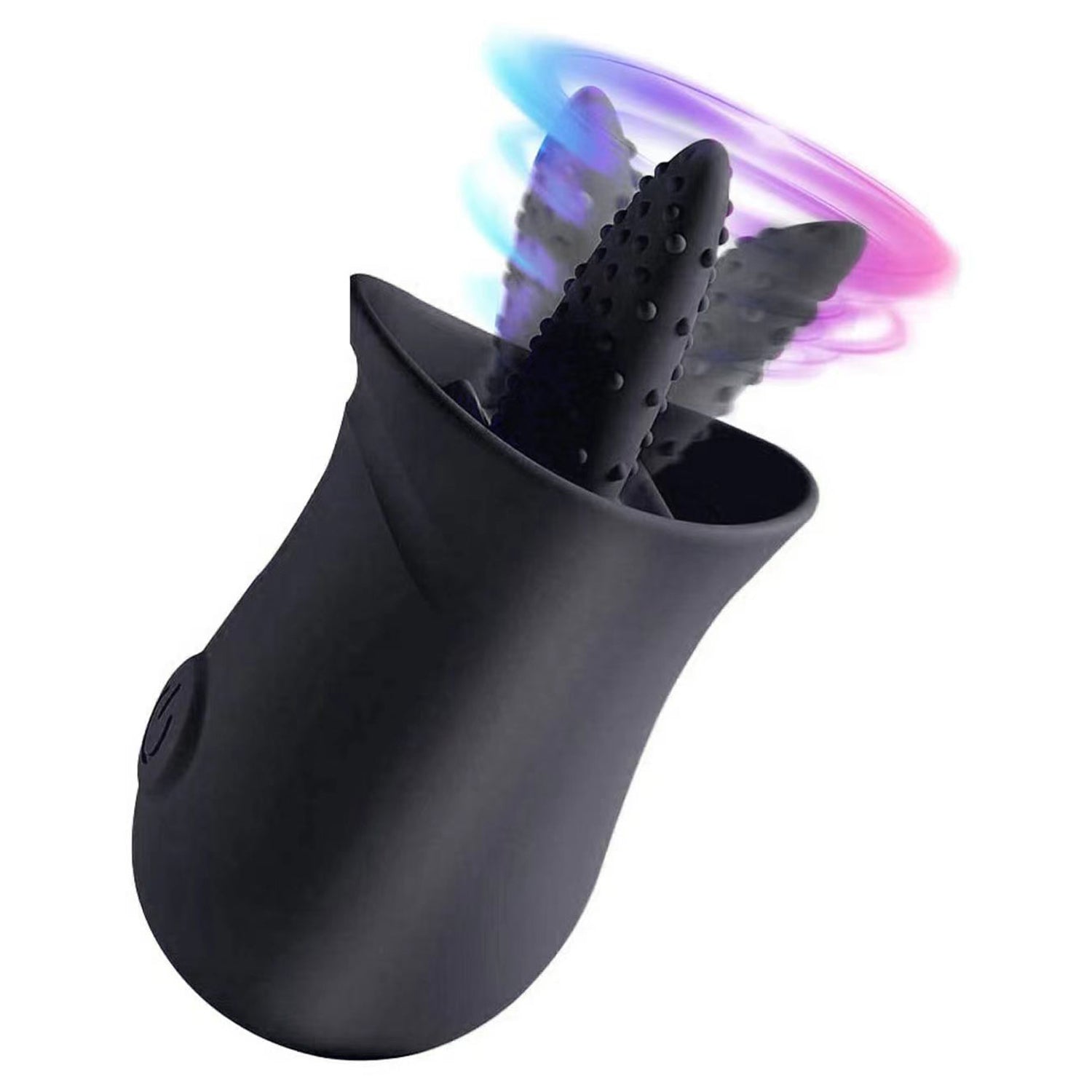 Silicone Realistic Tongue Vibrator 10 Modes Rechargeable Licking Vibrator Clitoris Stimulator