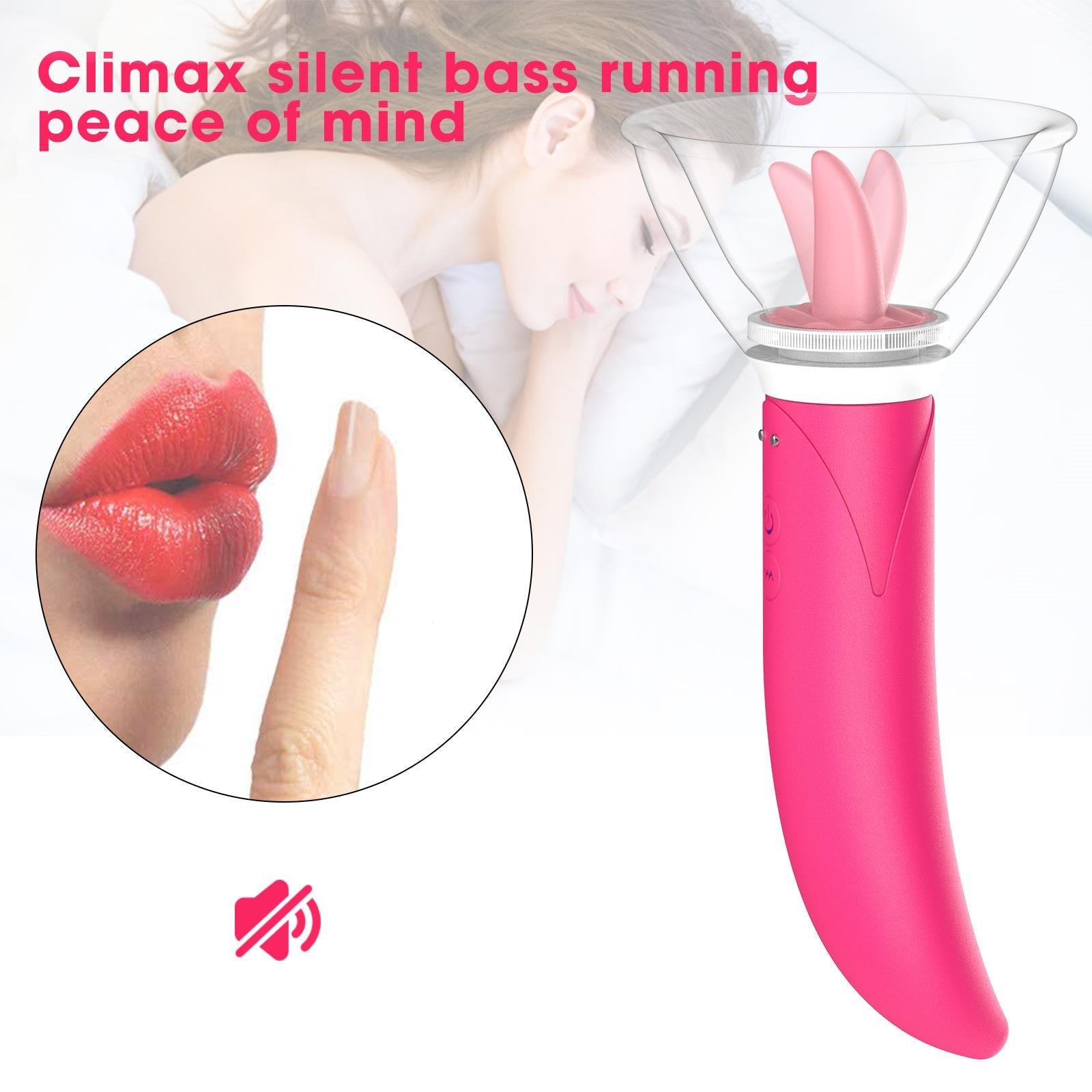10 Vibrations 5 Licking Nipples Clit Vacuum Sucker Quick Orgasm Sucking Vibrator Magic Tongue Vibrators Adult Toys For Women