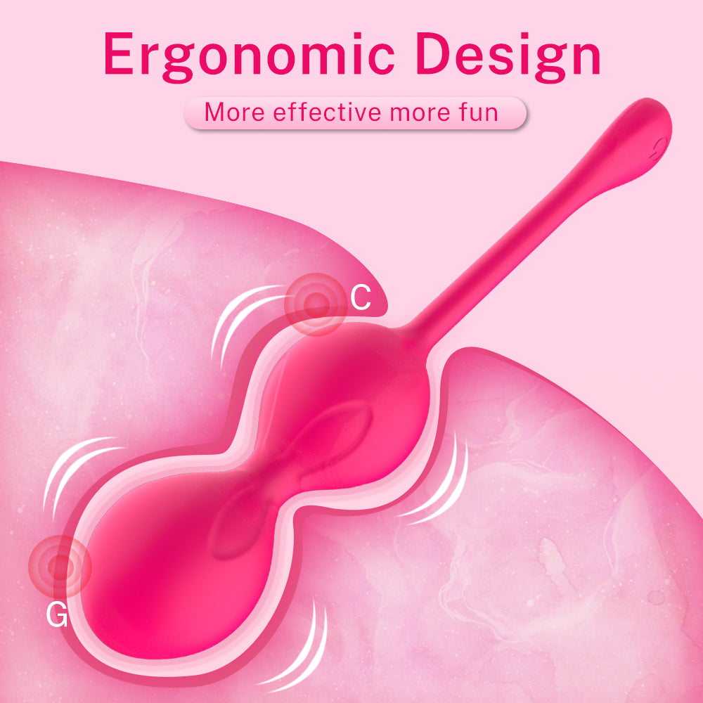 Kegel ball vibrator Waterproof app remote control ball female pelvic floor exercises weight training kit sex toys for women