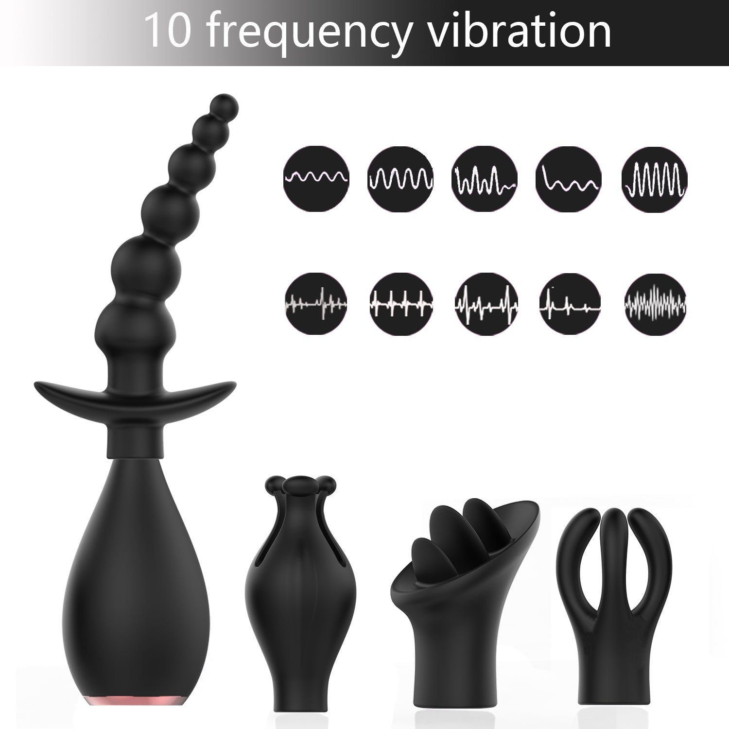 Bud combination set 10 frequency vibration shrink Yin jump egg adult sex toy vibrator