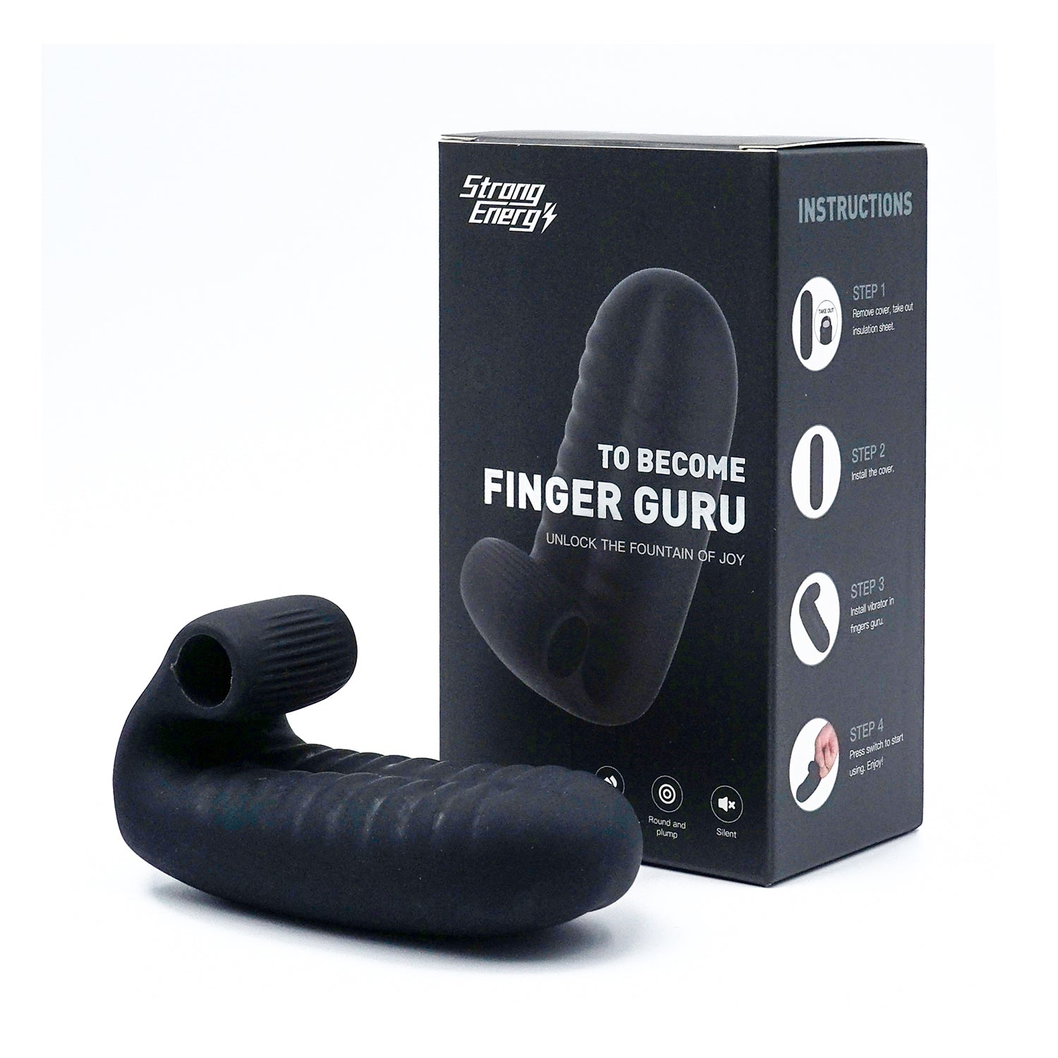 Wear Sets Couple Flirting Massage Adult Products Silicone Finger sleeve Vibrator