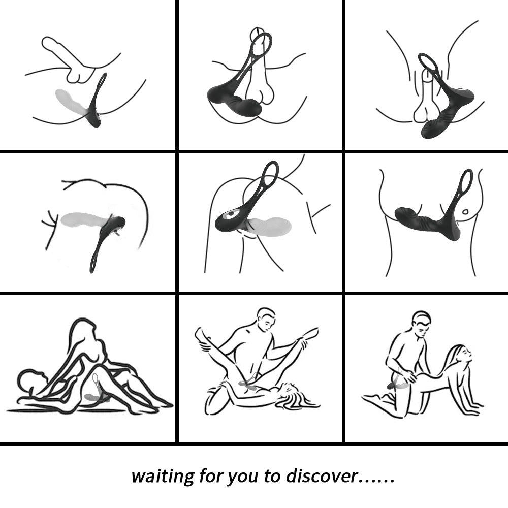 High Quality Remote Control Sex Toys Anal Plug Vibrator Stimulation Prostate Massage Anal Vibratir With Ring