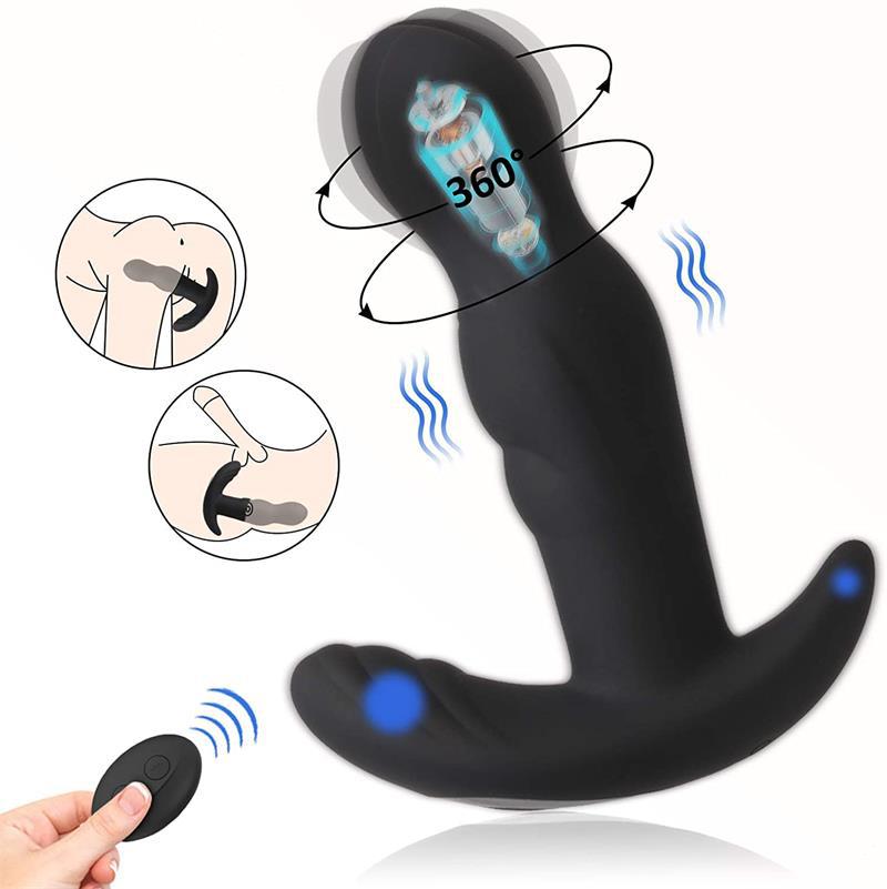 Male Prostate Massager Vibrator Anal Butt Plug Vibrator Anal Massager Vibrator Dildos For Women Huge Realistic Anal Plug